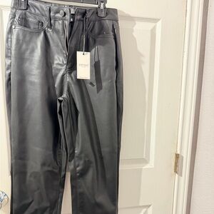 Judy Blue Black Leather Pants